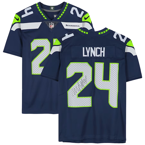 Signed Marshawn Lynch Jersey